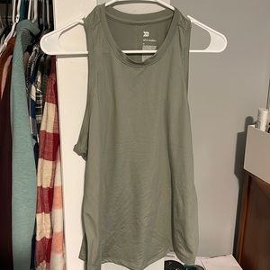 Green gym tank from target